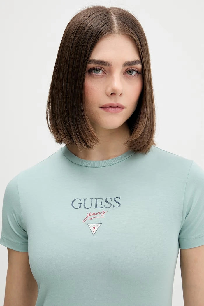 Guess Jeans kadın pamuklu tişört