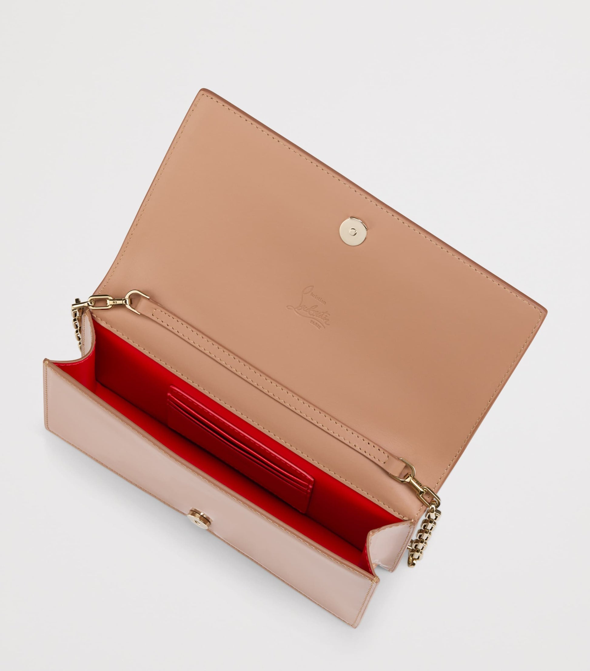 Bettina Patent Leather Clutch Bag