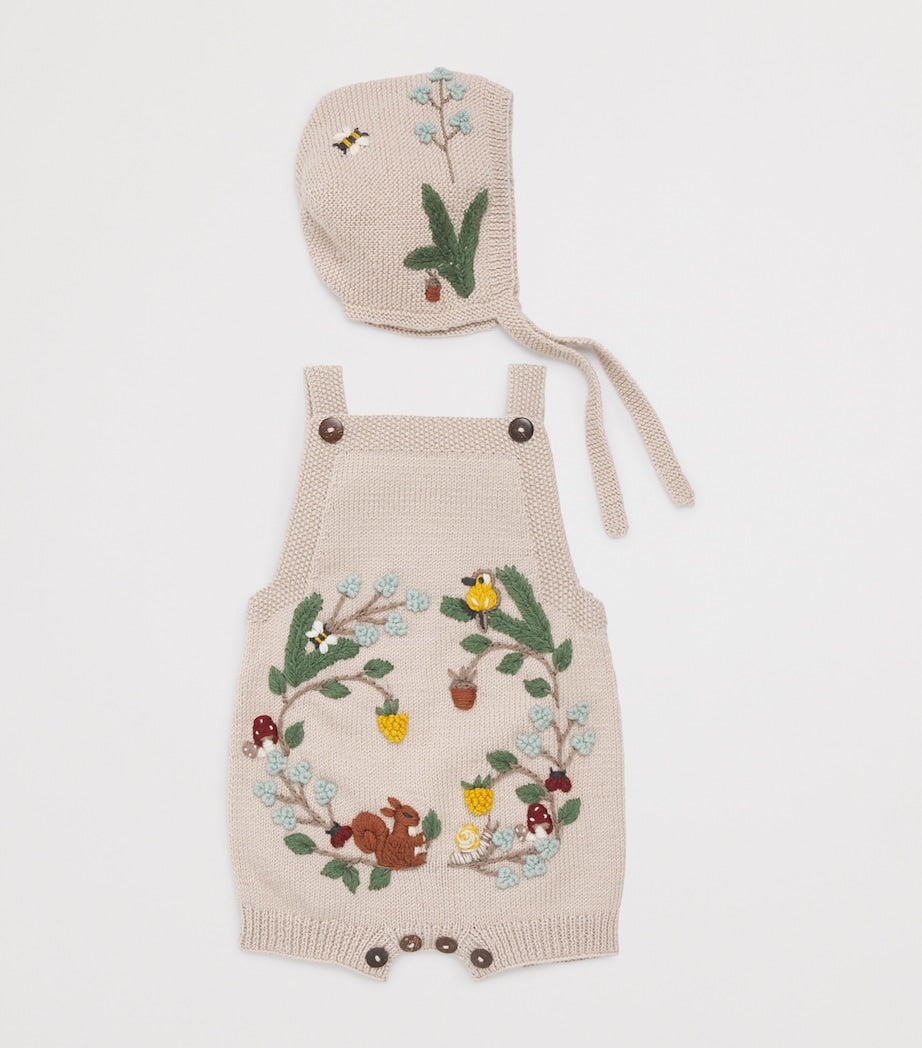 Shirley Bredal Merino Wool Woodland Bodysuit (0-4 Years)