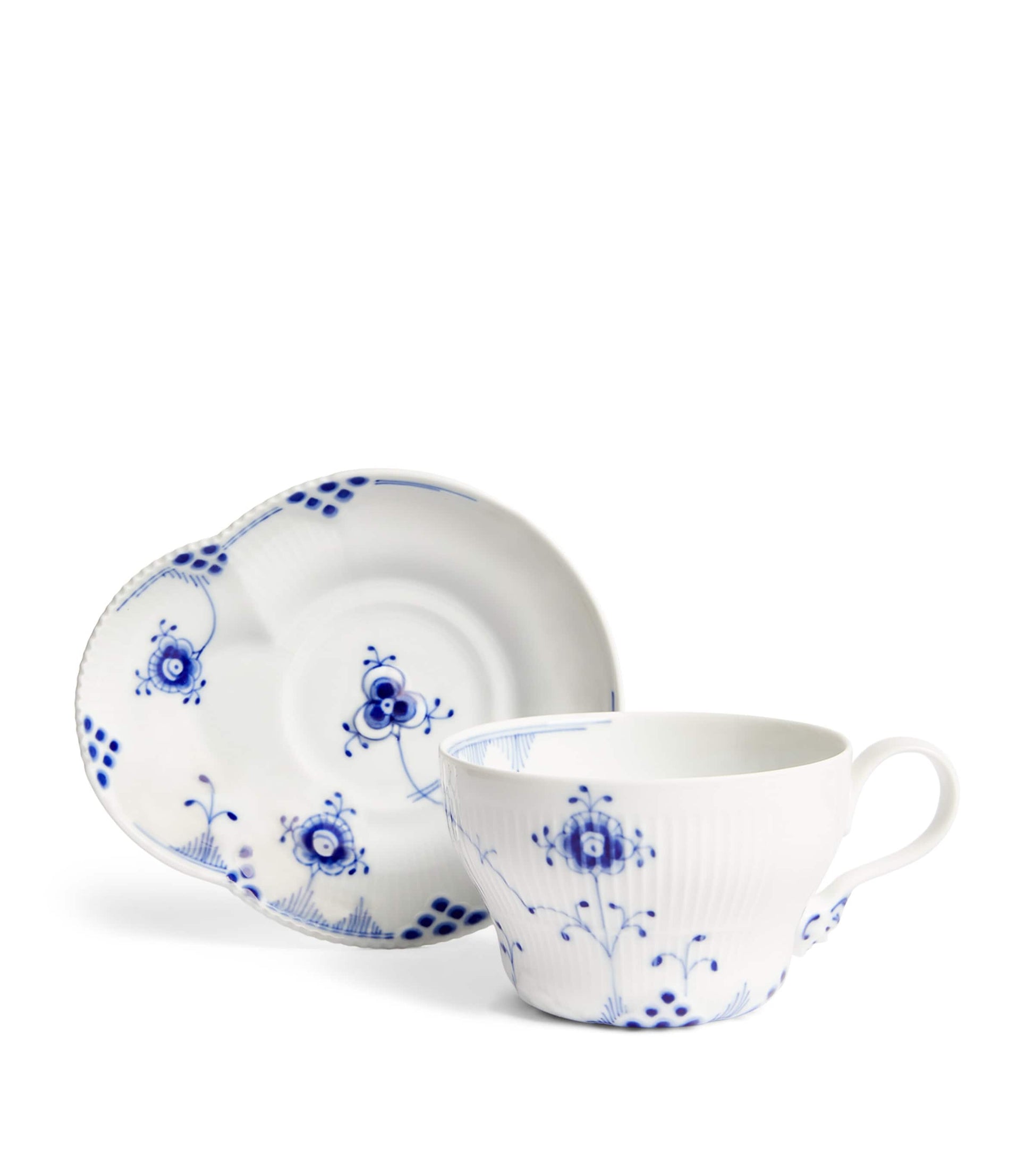 Royal Copenhagen Blue Elements Teacup and Saucer