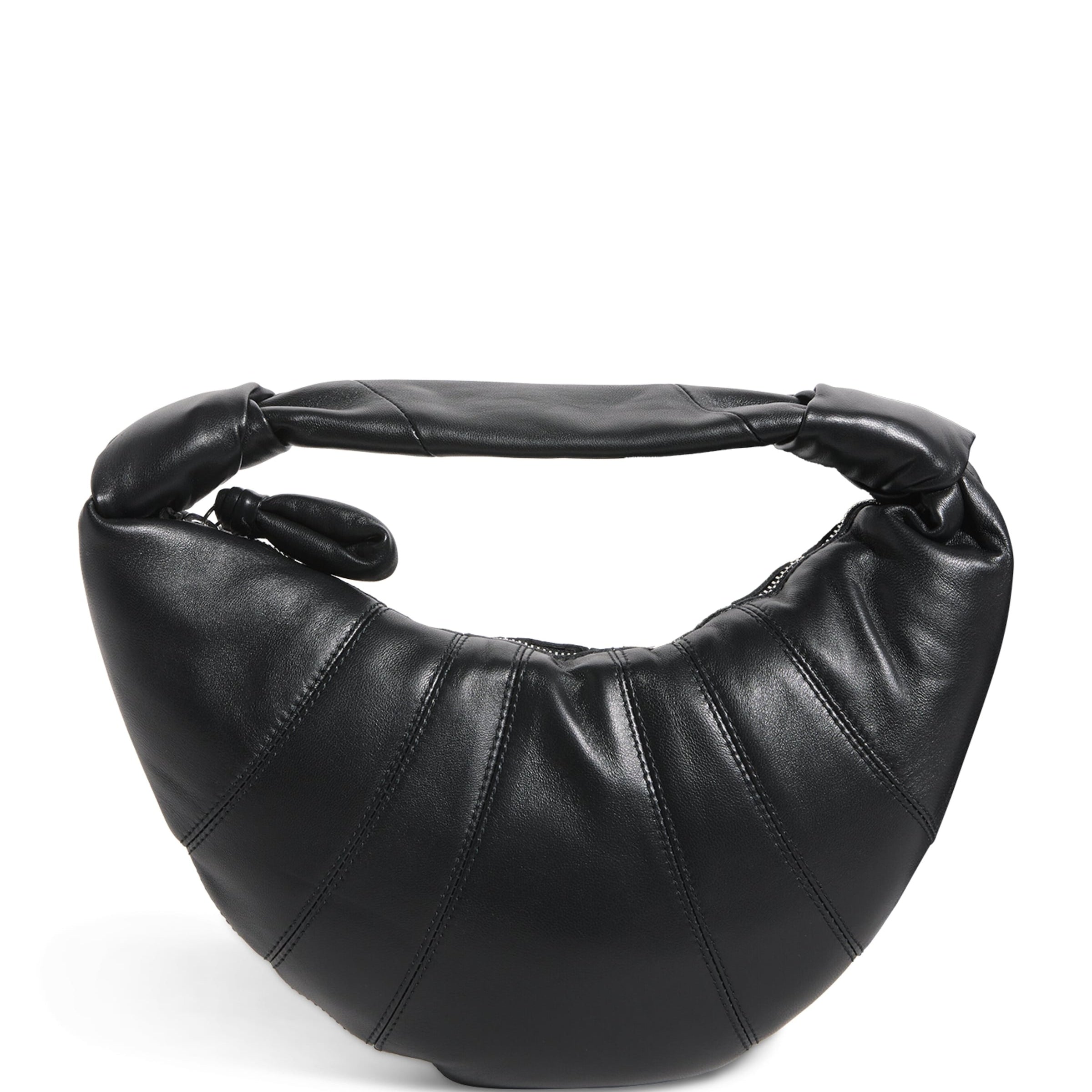 Mini Lambskin Fortune Croissant Shoulder Bag