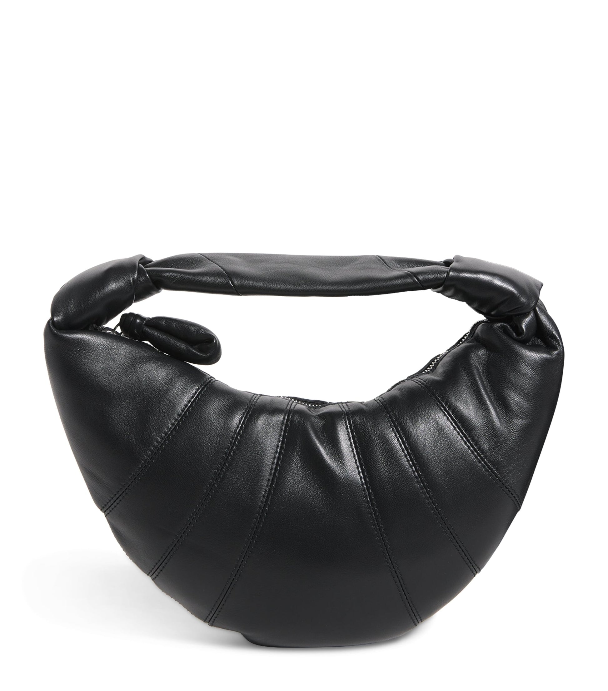Mini Lambskin Fortune Croissant Shoulder Bag