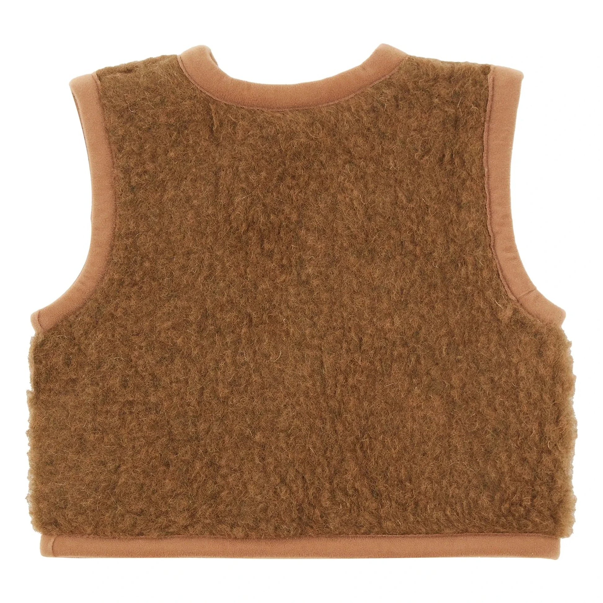 Alwero - Alpen Junior Sleeveless Vest | Chocolate