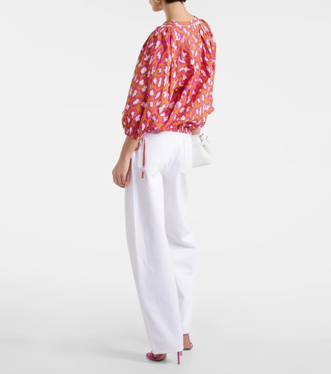 Diane von Furstenberg - Juliette printed cotton-blend top