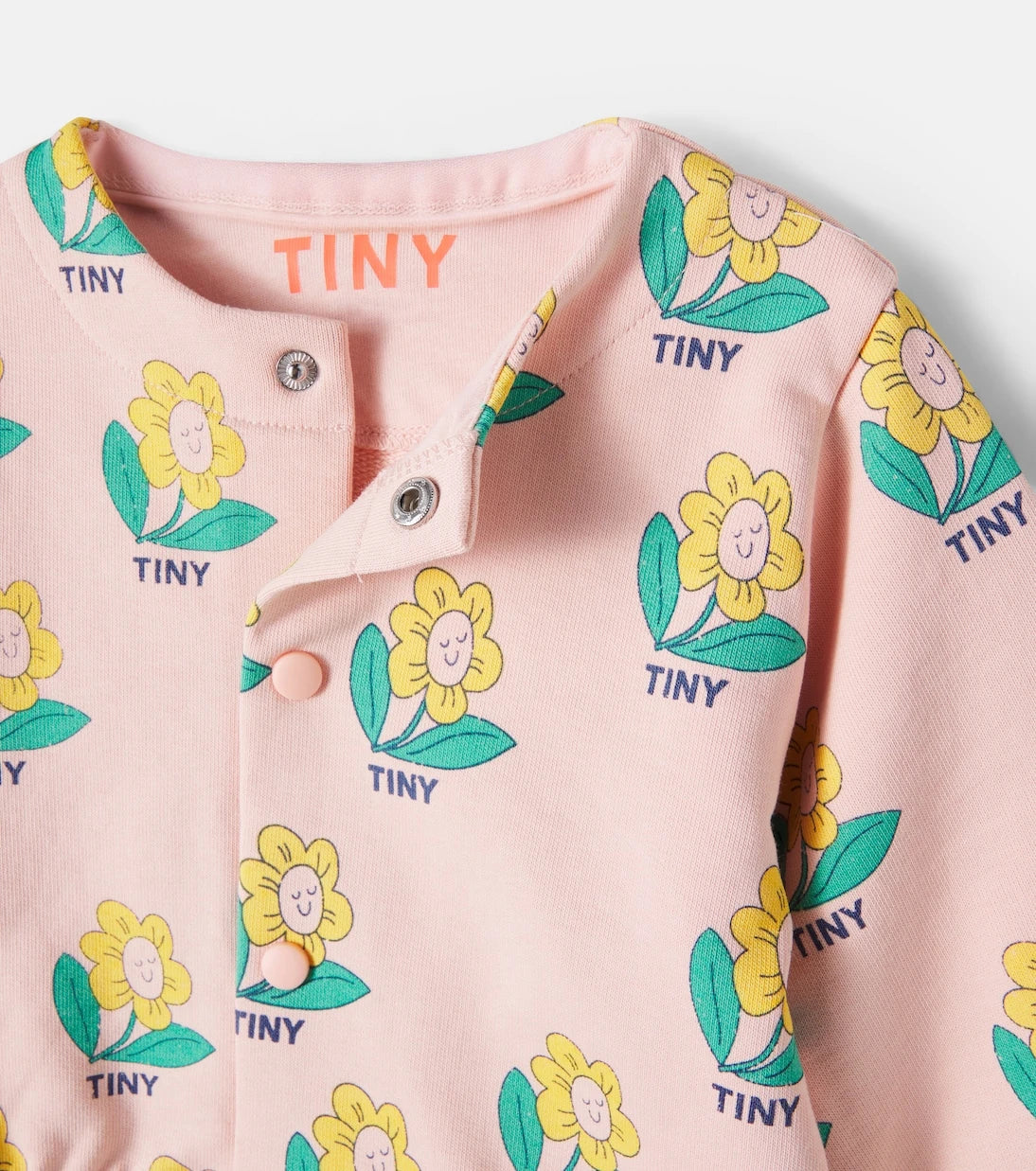 Tinycottons - Baby printed cotton sweatshirt and sweatpants set