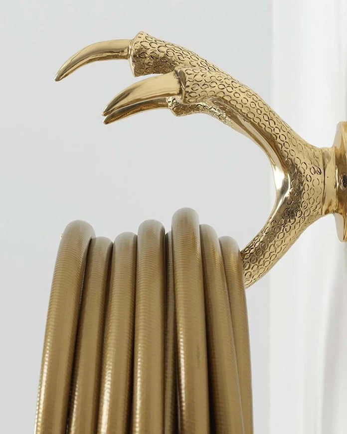 Държач за градински маркуч Garden Glory Claw Wallmount Gold