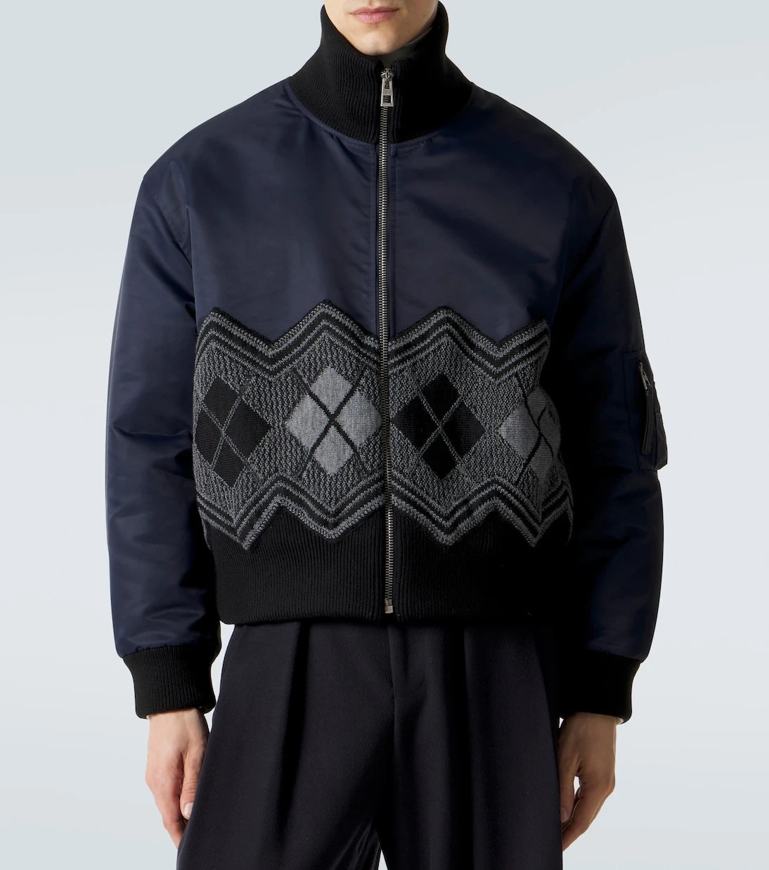 Loewe - جاكيت أرجيل من التويل التقني