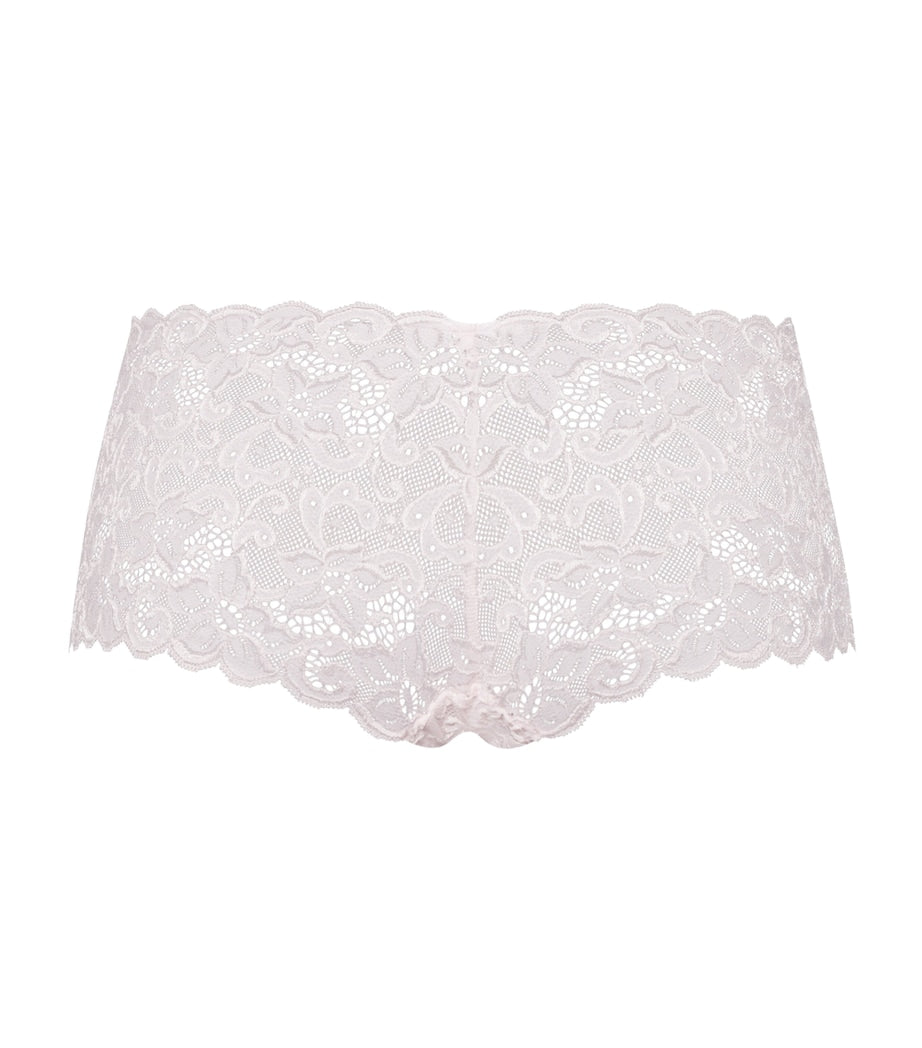 Moments Lace Boy Shorts HONEYDEW