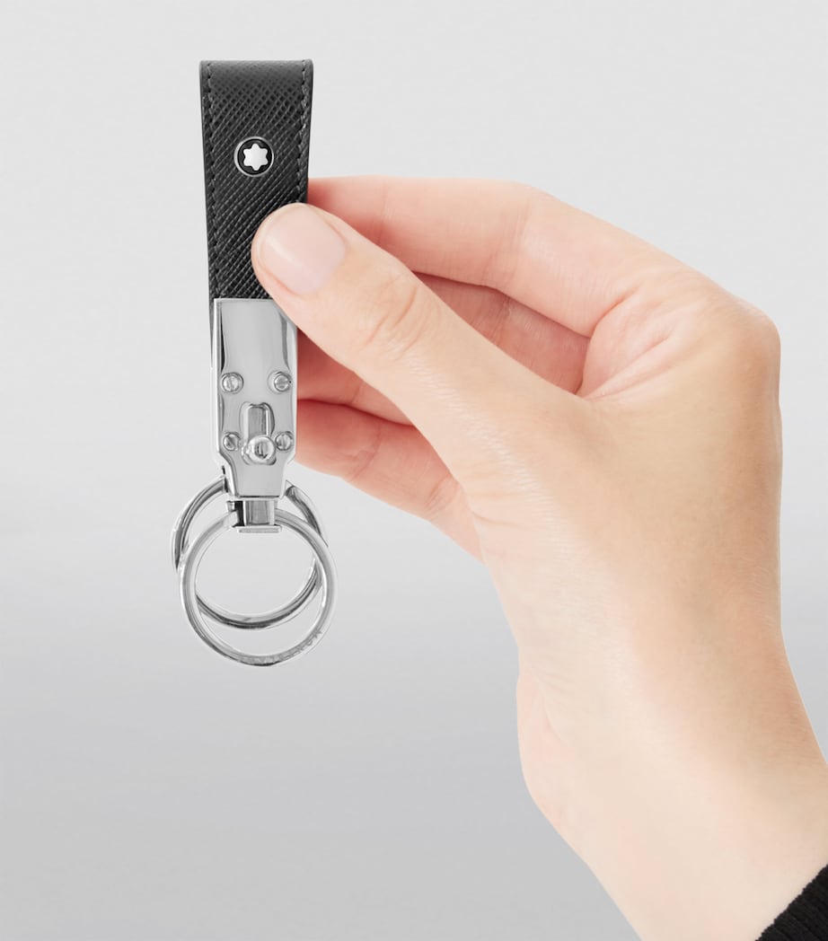 Montblanc Leather Loop Sartorial Keyring