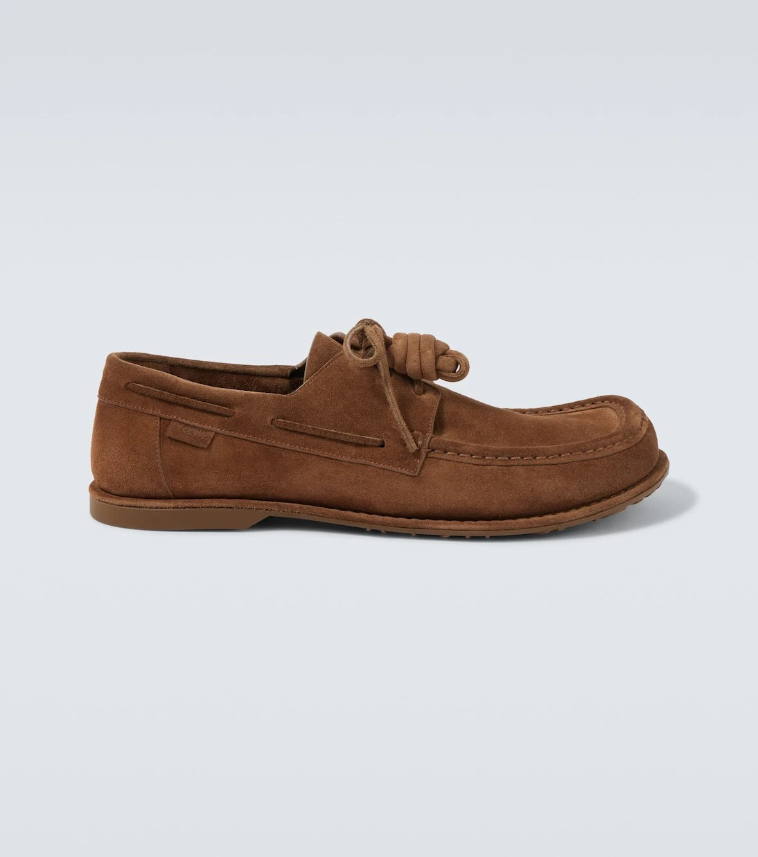 Loewe - Paula's Ibiza Campo suede boat shoes