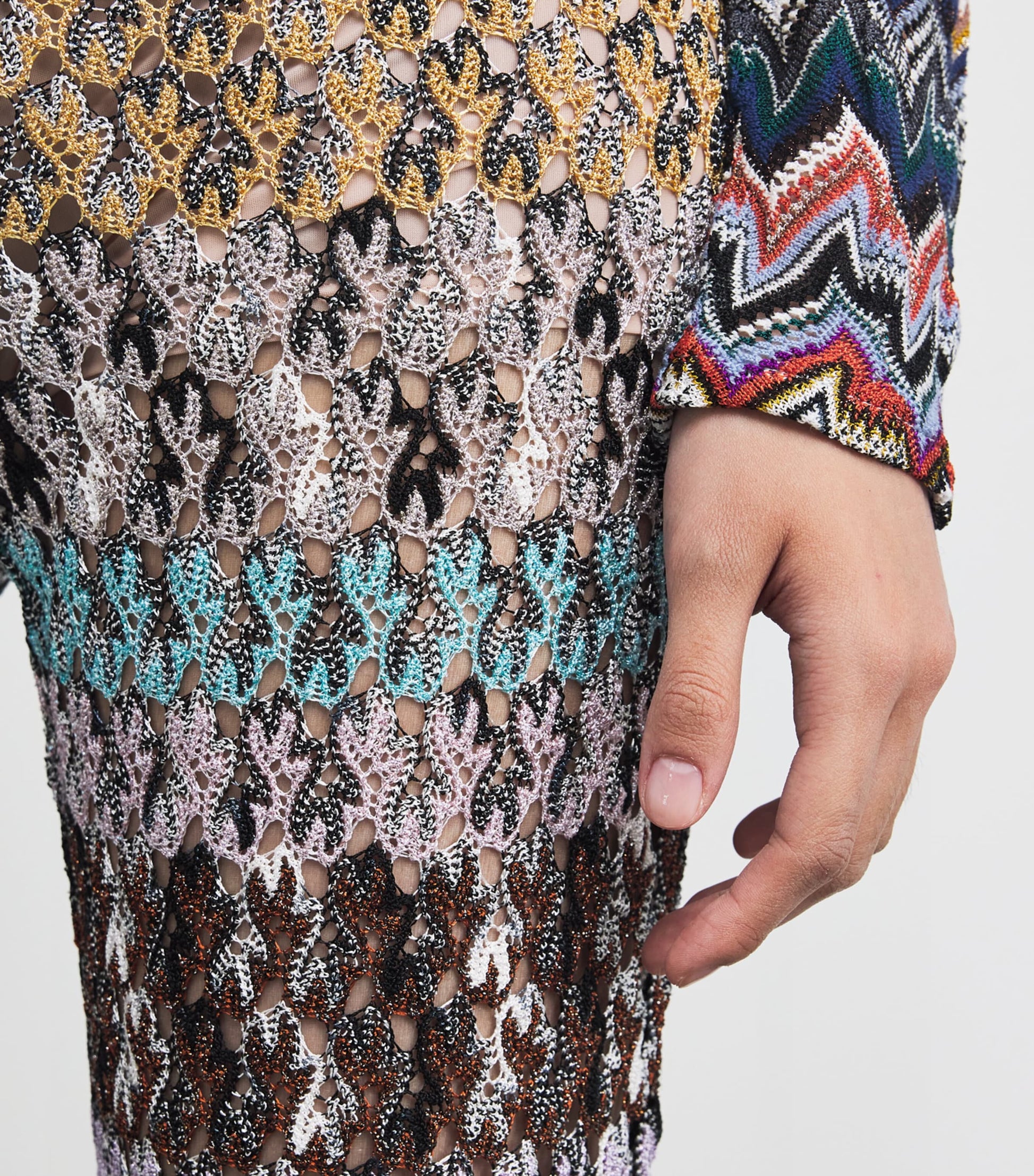 Missoni Multi Stripe Flared Trousers