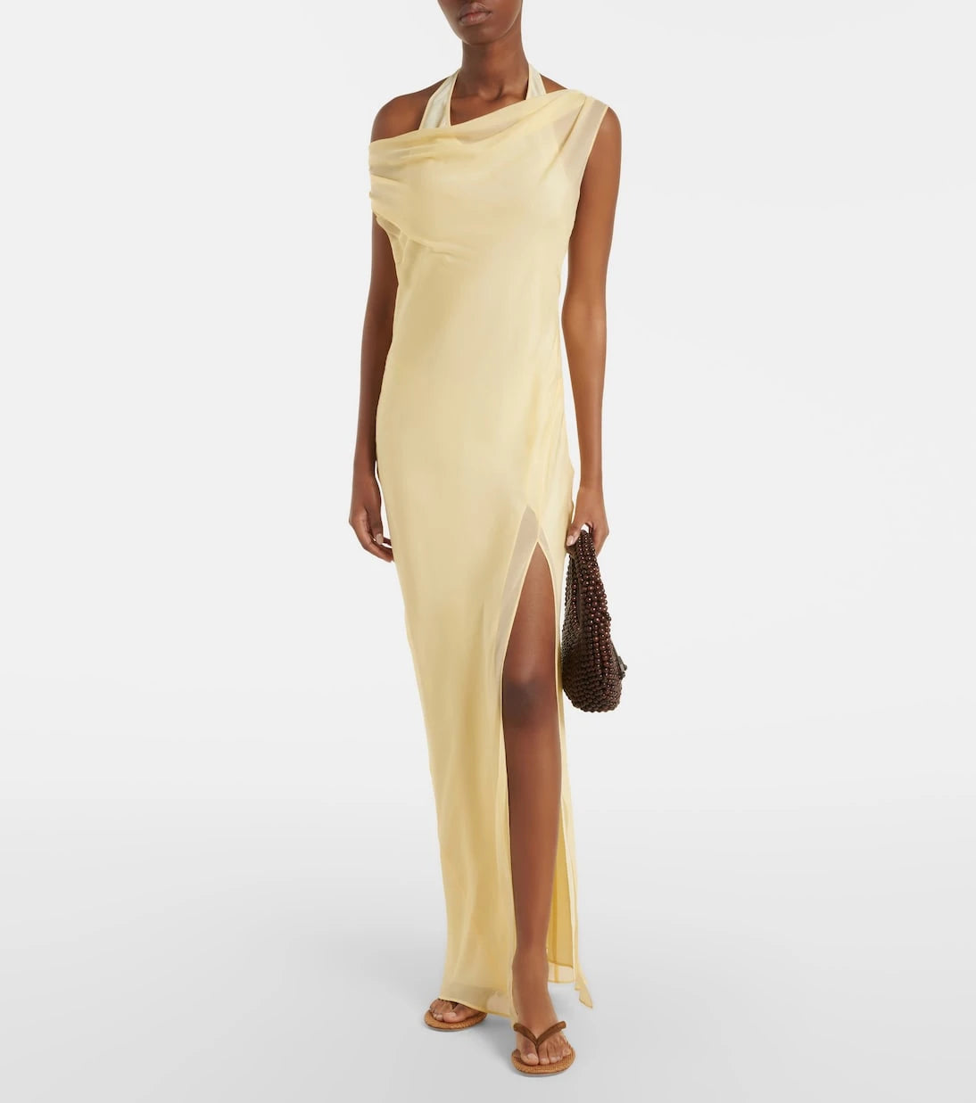 SIR - Strobe off-shoulder maxi dress