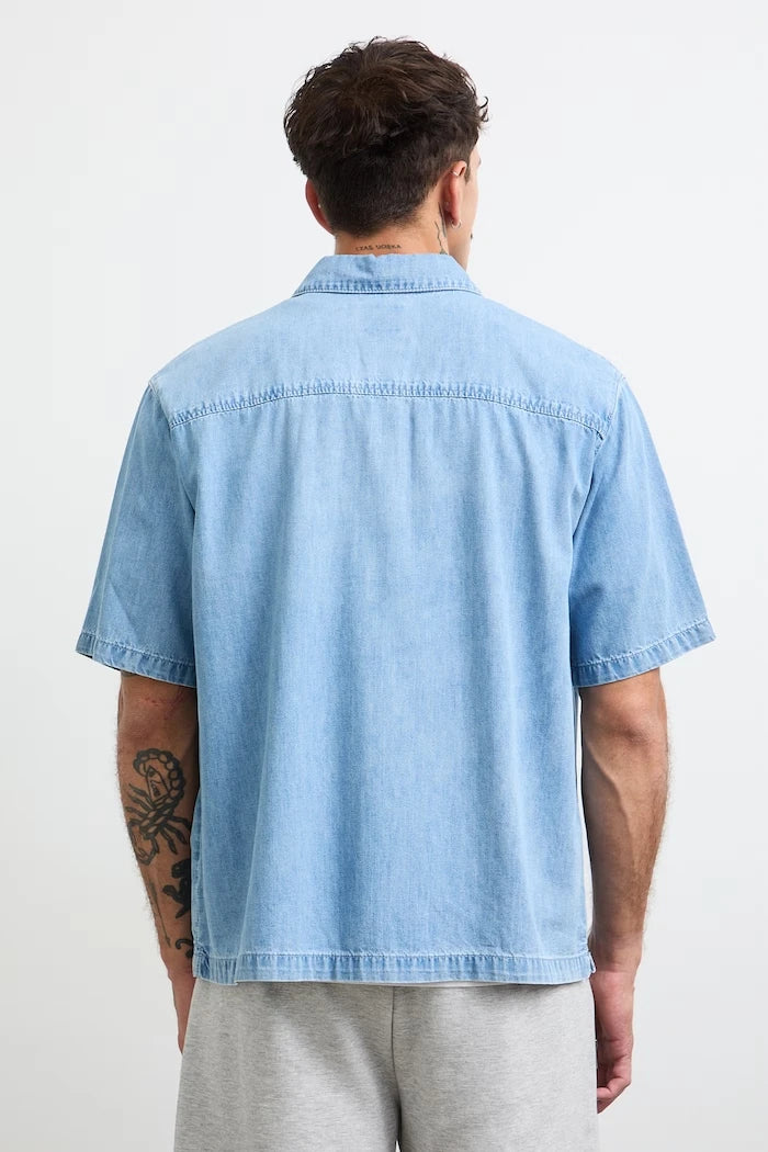 Medicine erkek denim gömlek