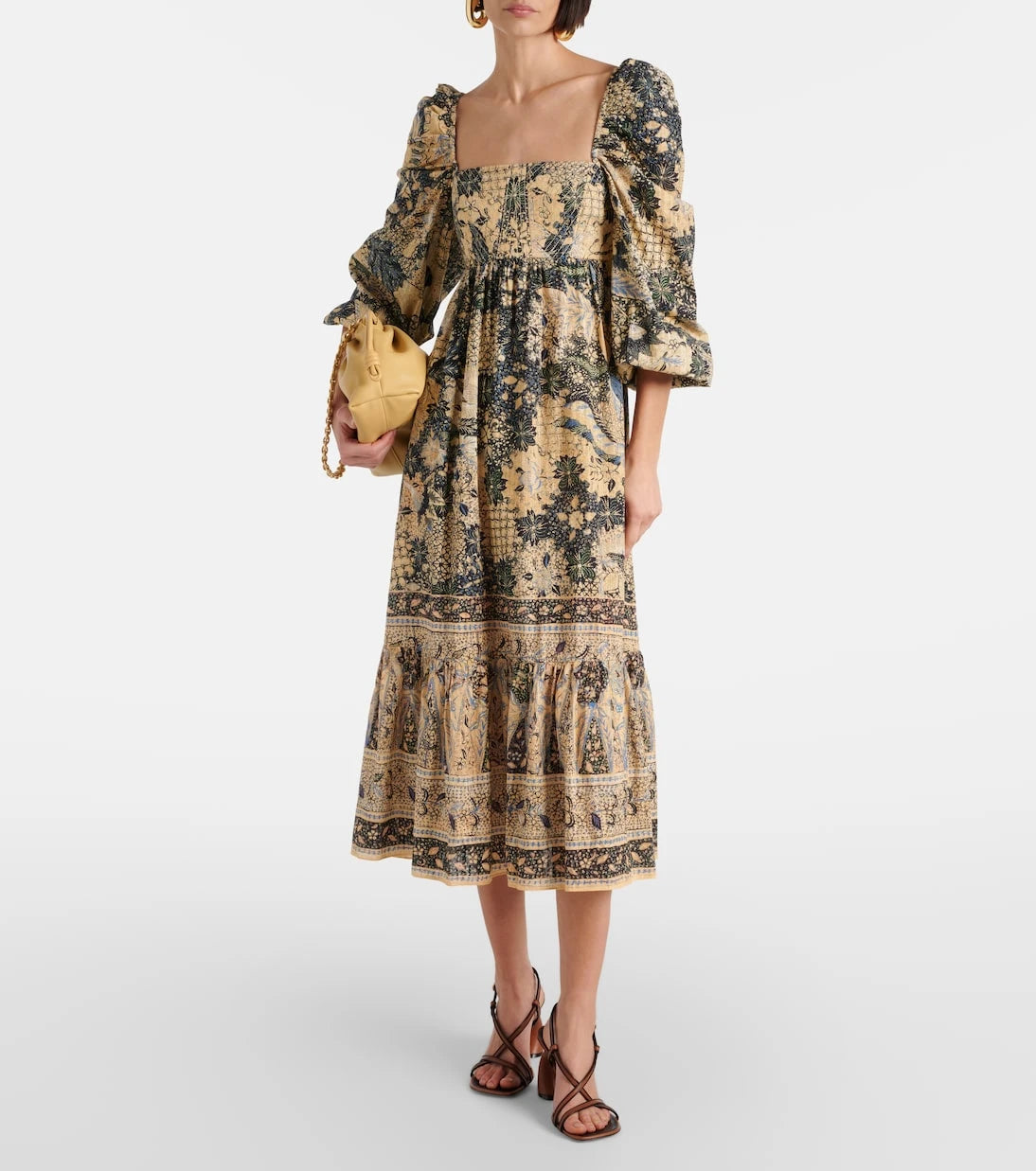 Ulla Johnson - Natilda gathered cotton-blend maxi dress