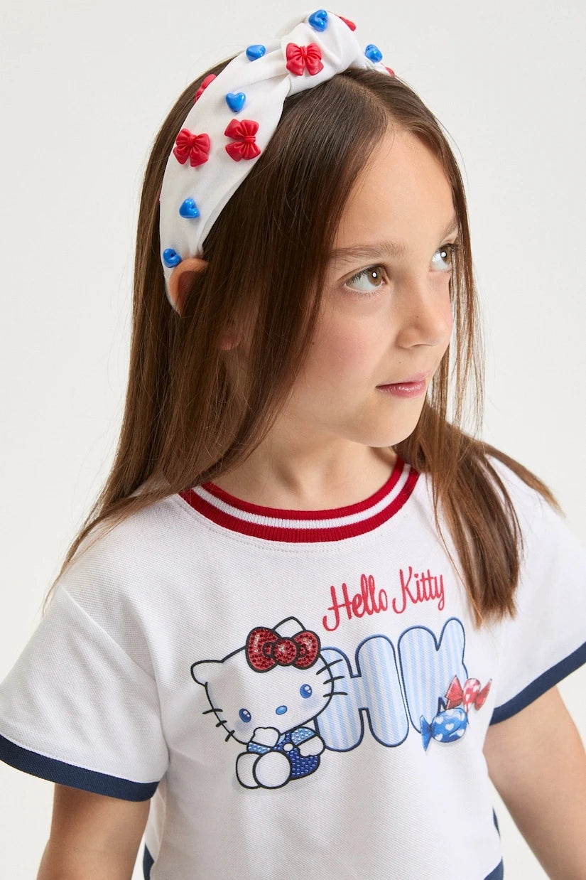 Monnalisa - Embellished cotton headband