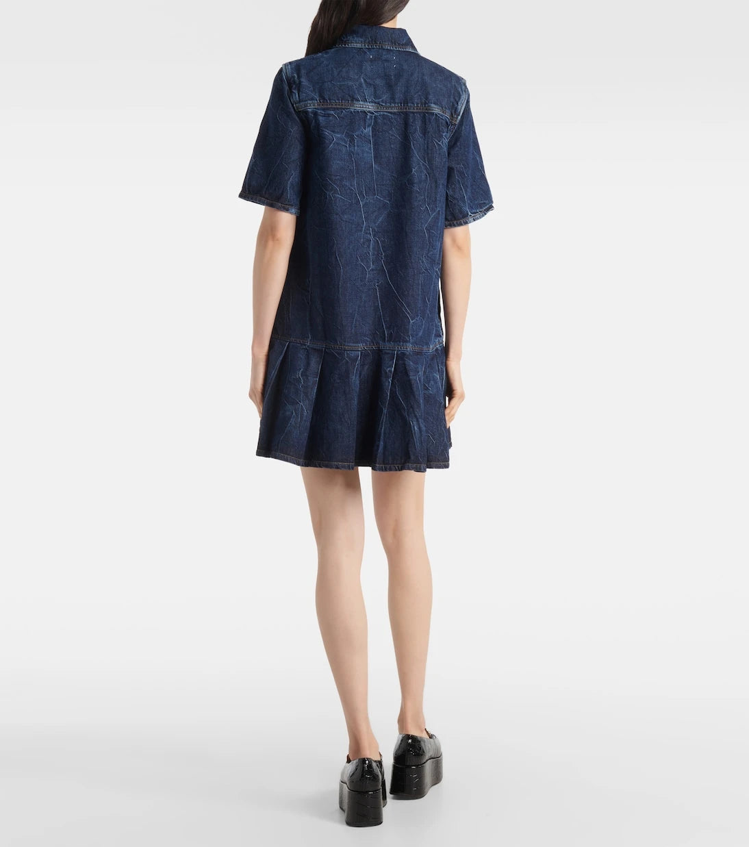 Ganni - Denim minidress