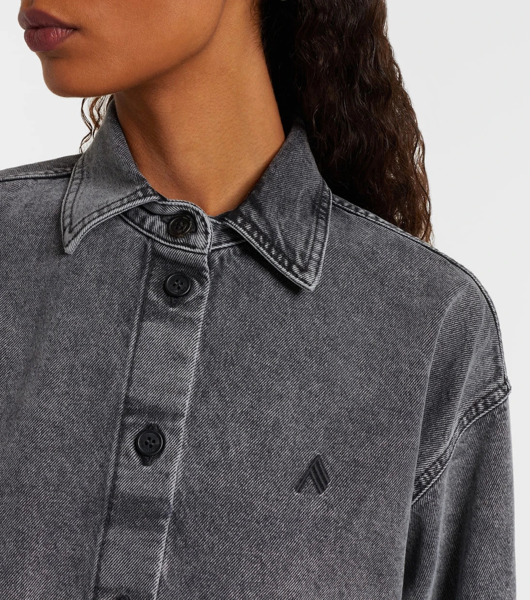 The Attico - Denim shirt