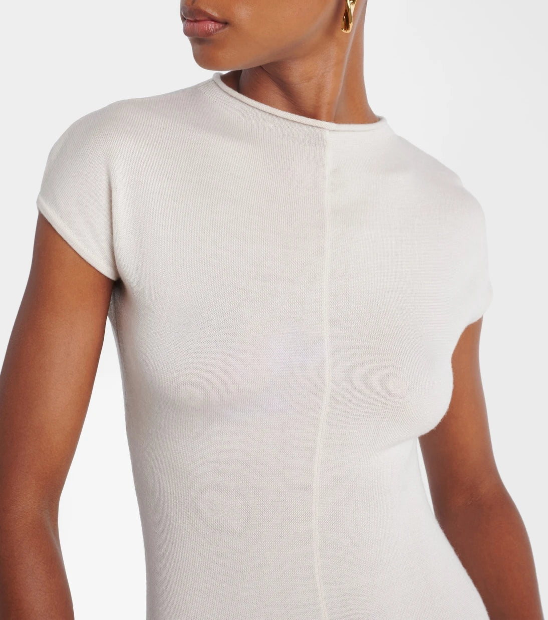 Tove - Lenore knitted wool and silk midi dress