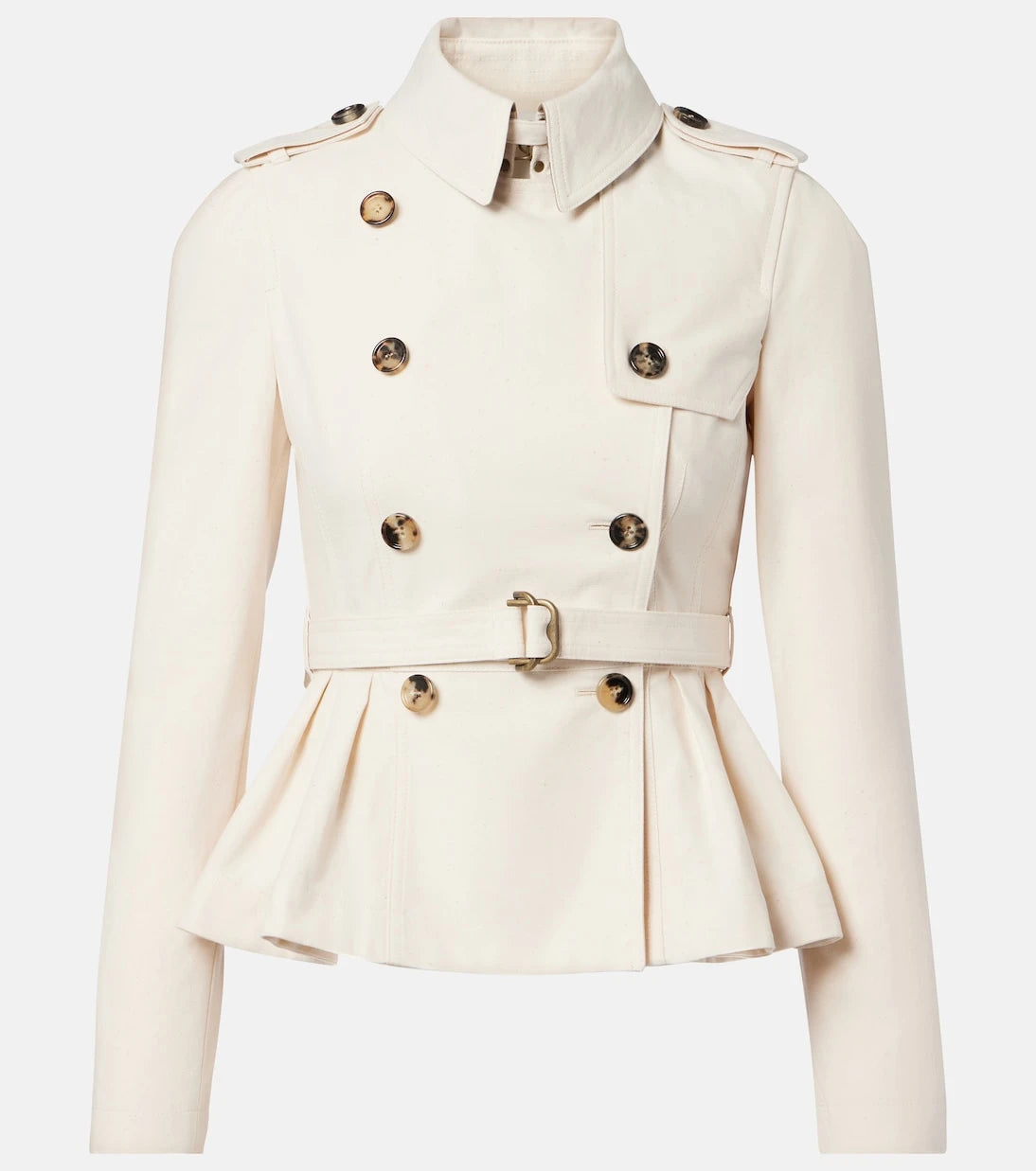 Burberry - Isabella cotton gabardine jacket