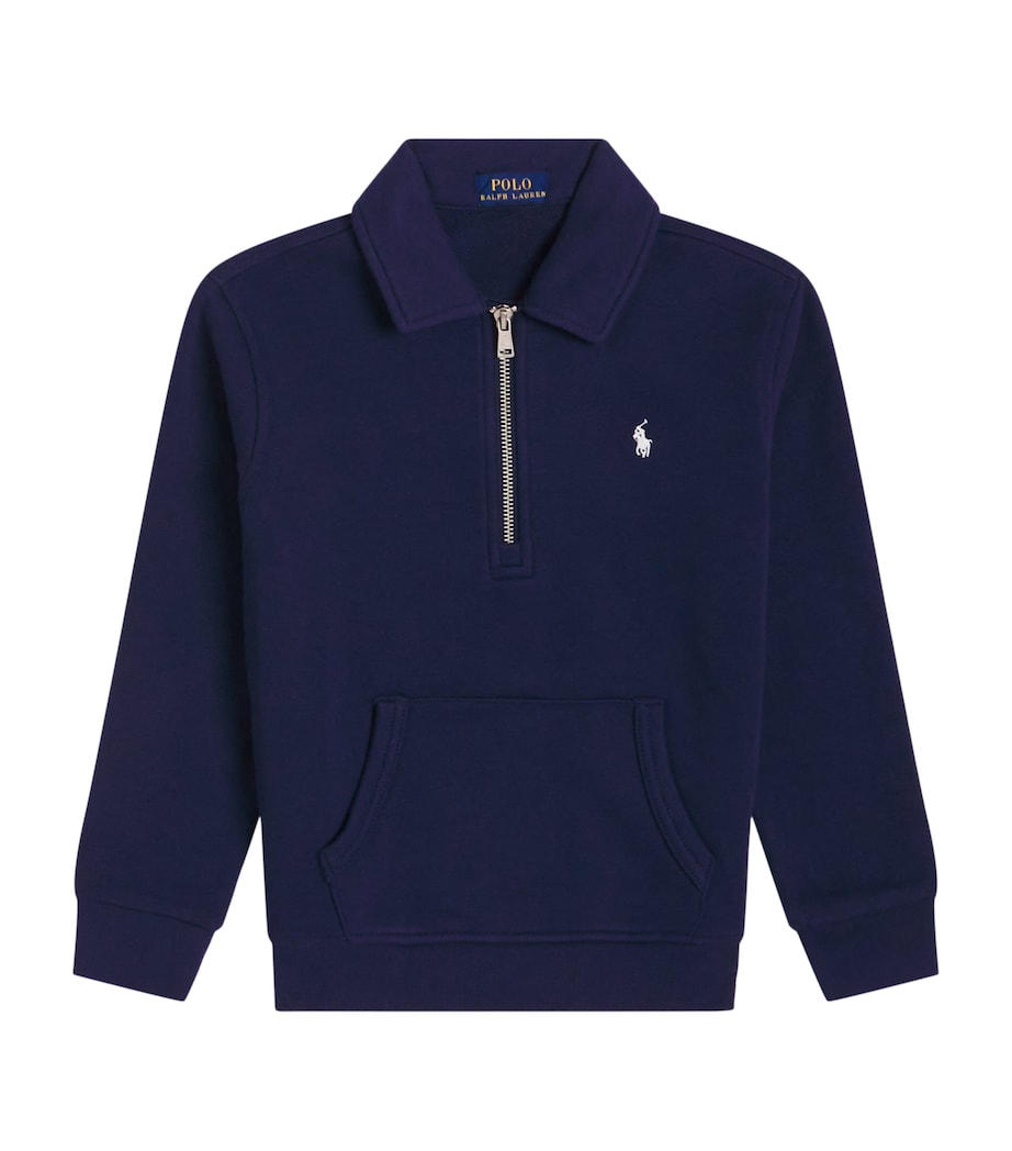 Cotton Quarter-Zip Sweatshirt (6-14 Years)