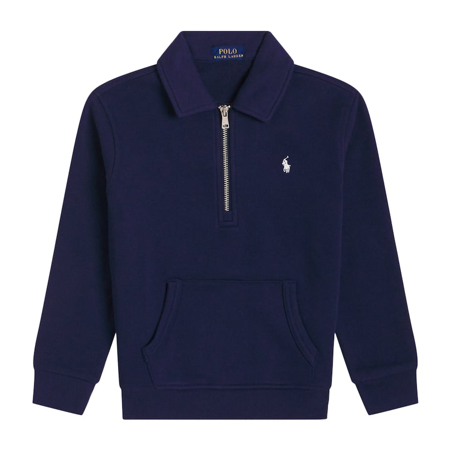 Ralph Lauren Kids Cotton Quarter-Zip Sweatshirt (2-7 Years)