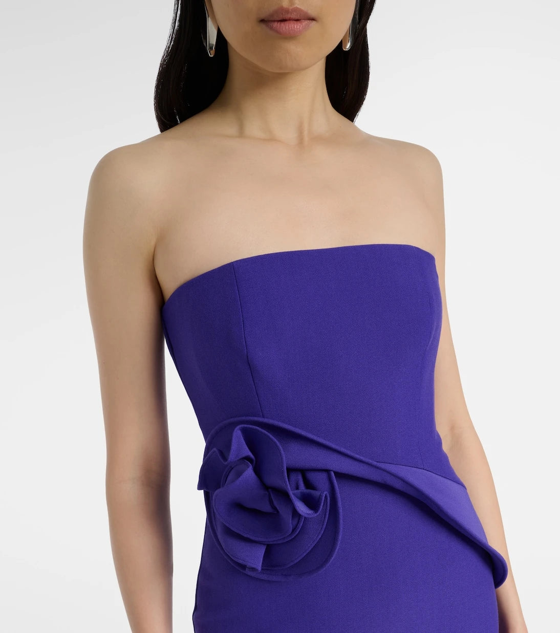 Roland Mouret - Floral-appliqué gown
