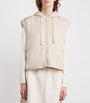 Weekend Max Mara White Reversible Padded Gilet