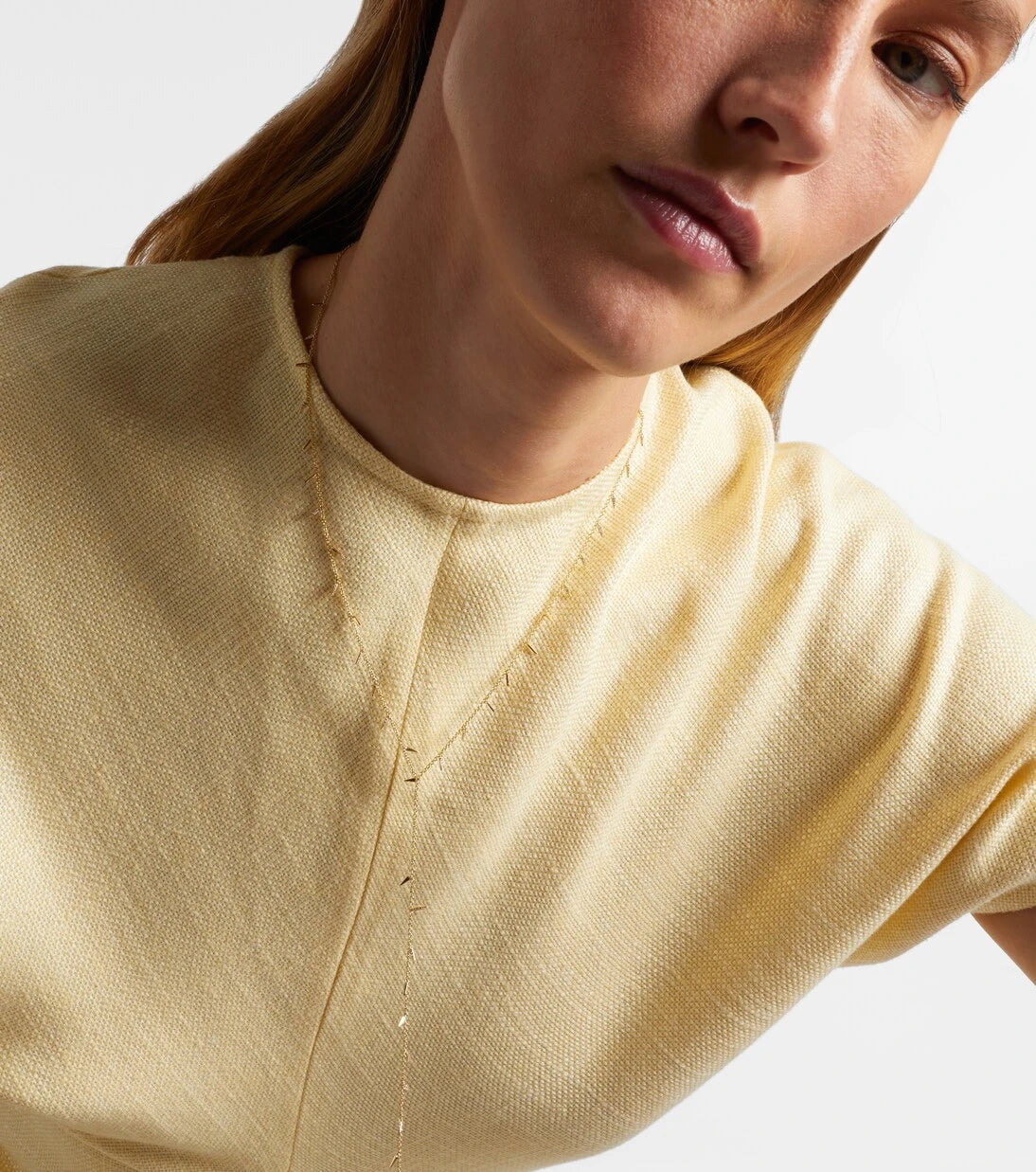 Sydney Evan - 14kt gold necklace with diamonds
