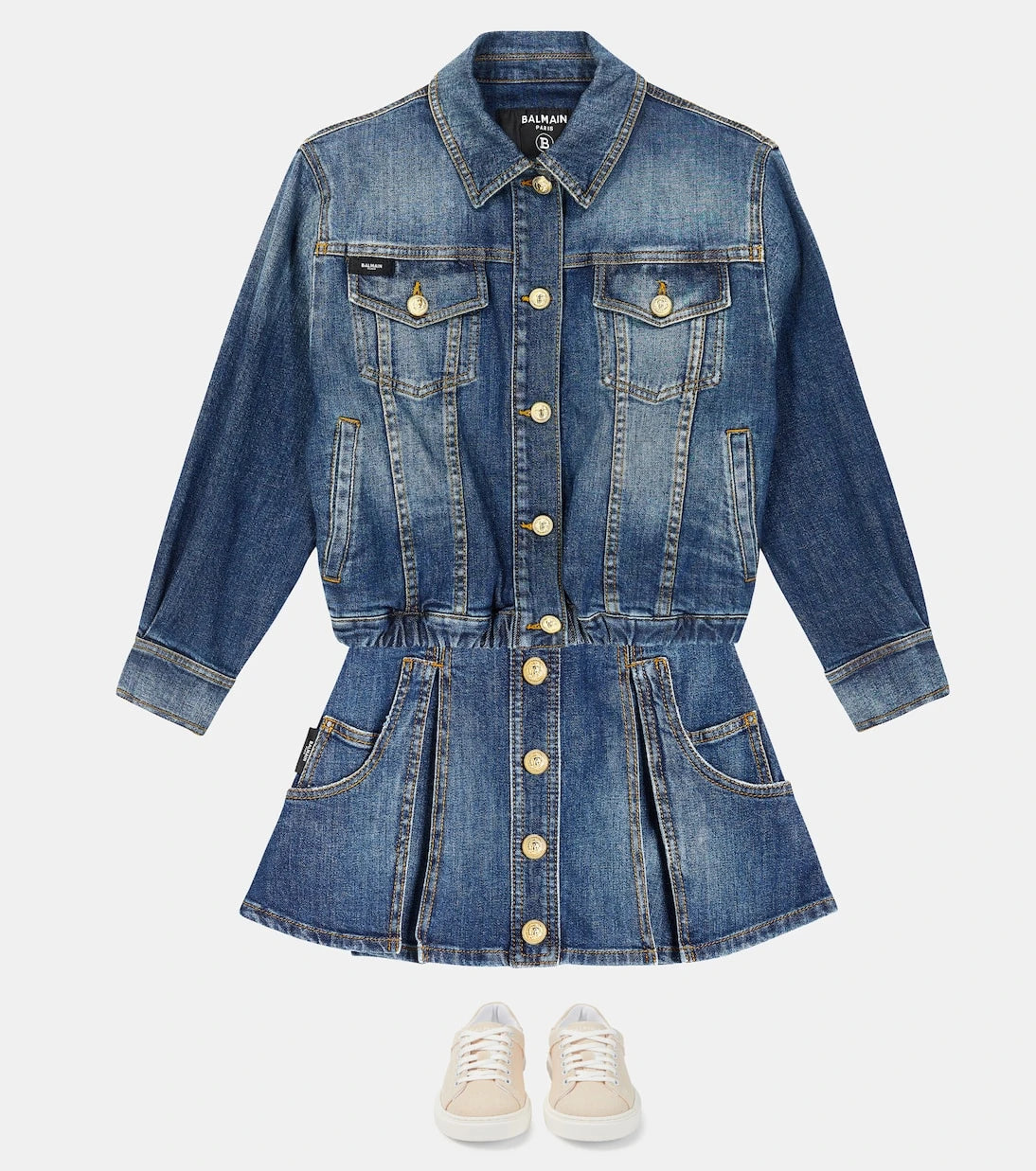 Balmain Kids - Denim jacket