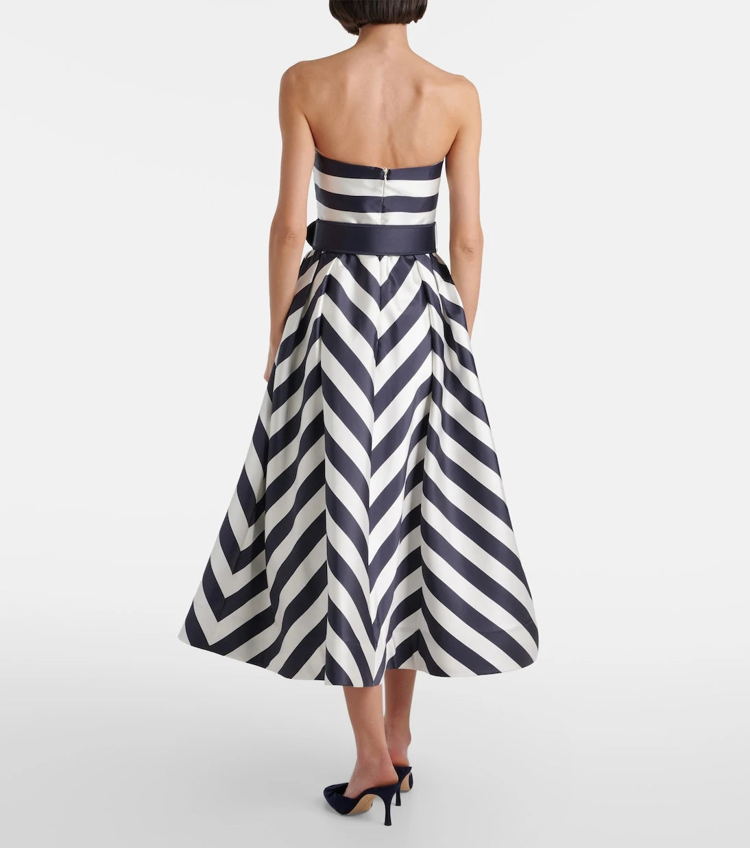 Rebecca Vallance - Ariadne striped midi dress