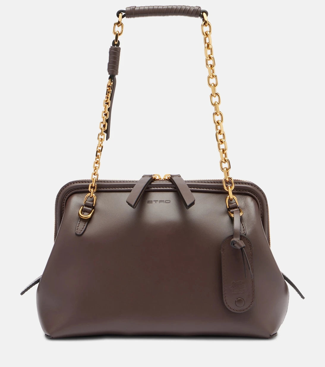 Etro - Leather shoulder bag