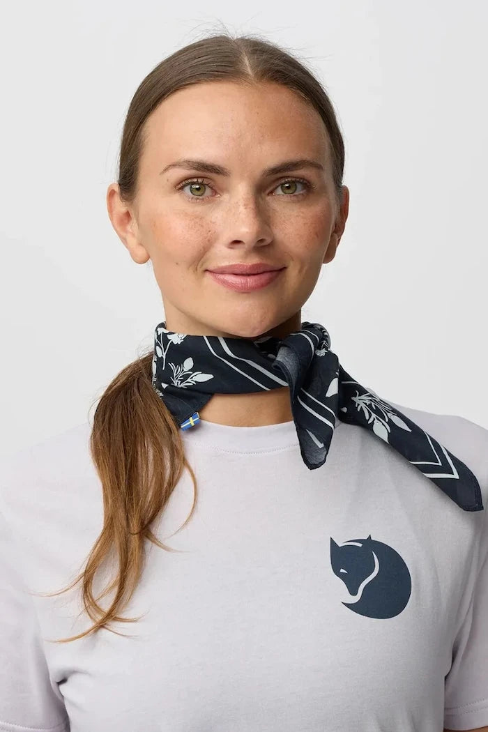 Fjallraven бандана от памук Fjällblomster