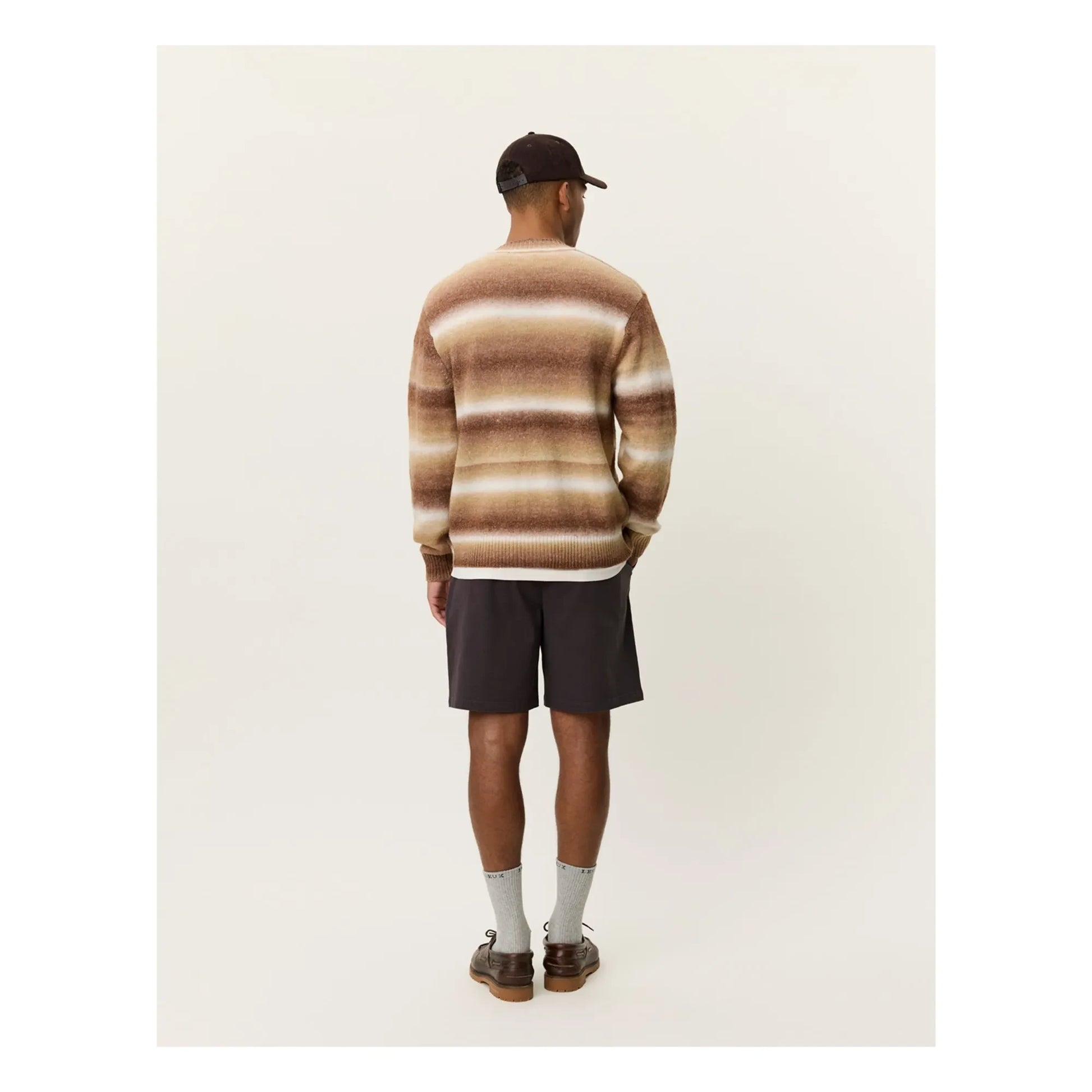 Les Deux - Boston Gradient Maille Cardigan | Light brown