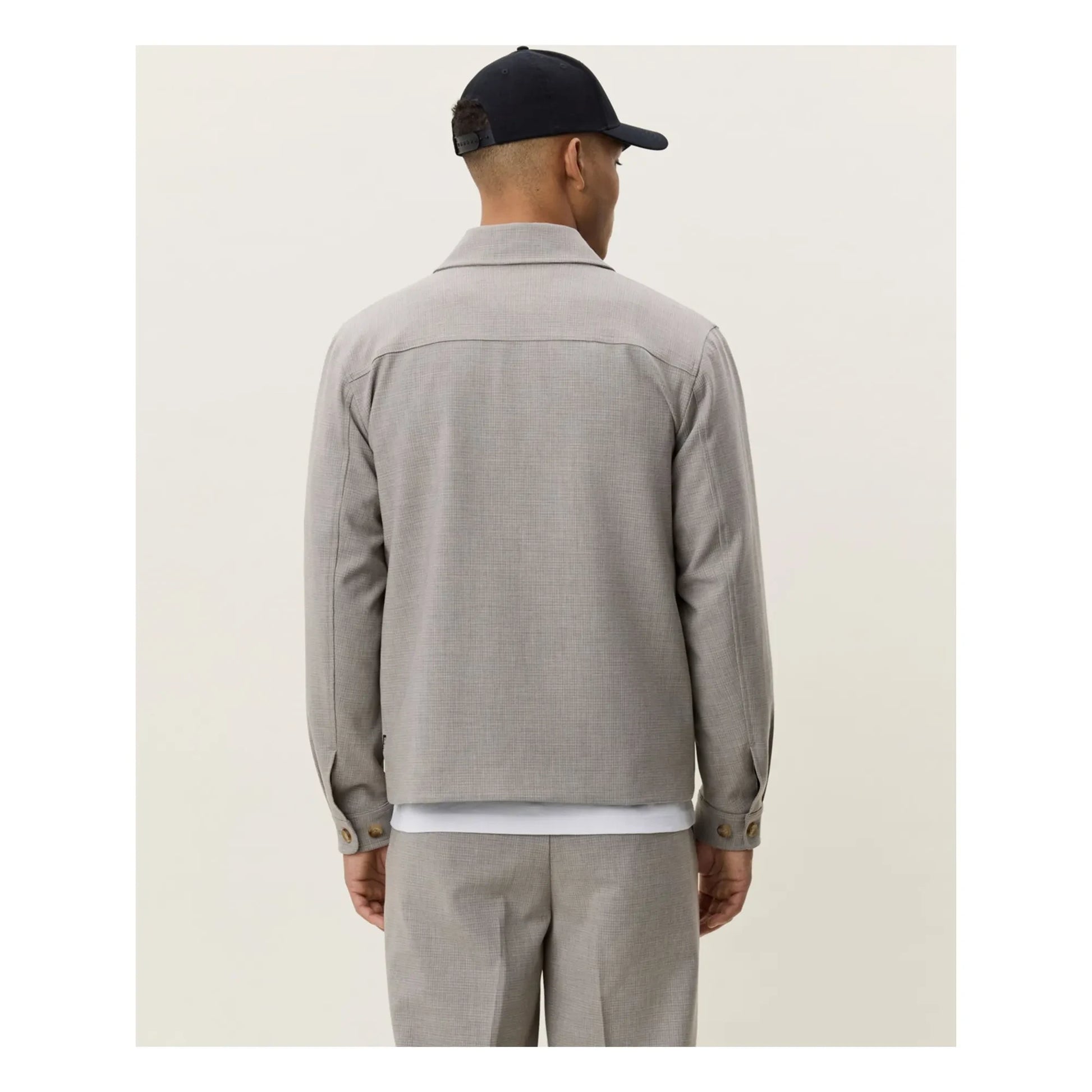 Les Deux - Check Hybrid jacket | Brown