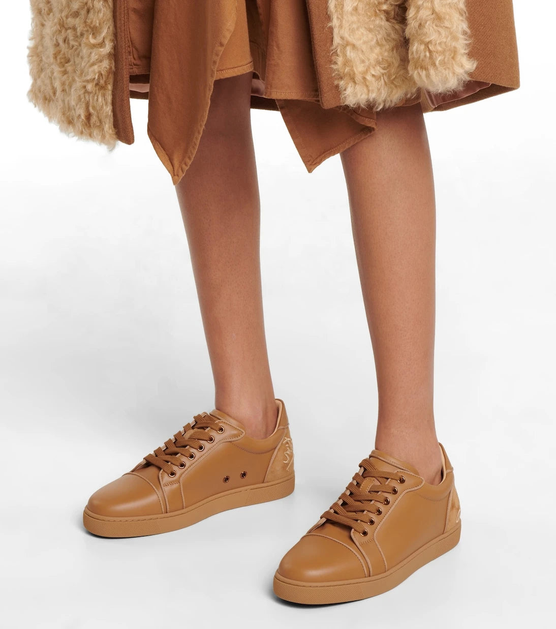 Christian Louboutin - Fun Vieira leather sneakers