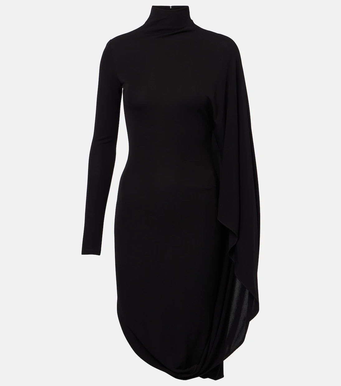 Stella McCartney - Draped high-neck midi dress