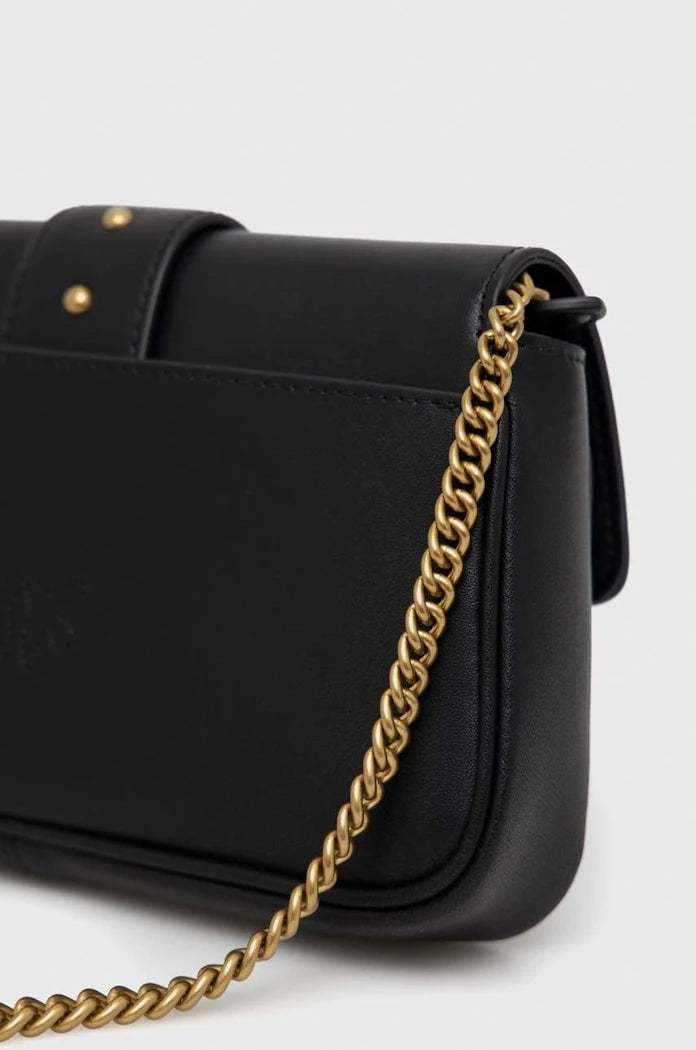 Pinko kadın deri crossbody çanta