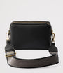 Black Small Leather Cross-Body Bag