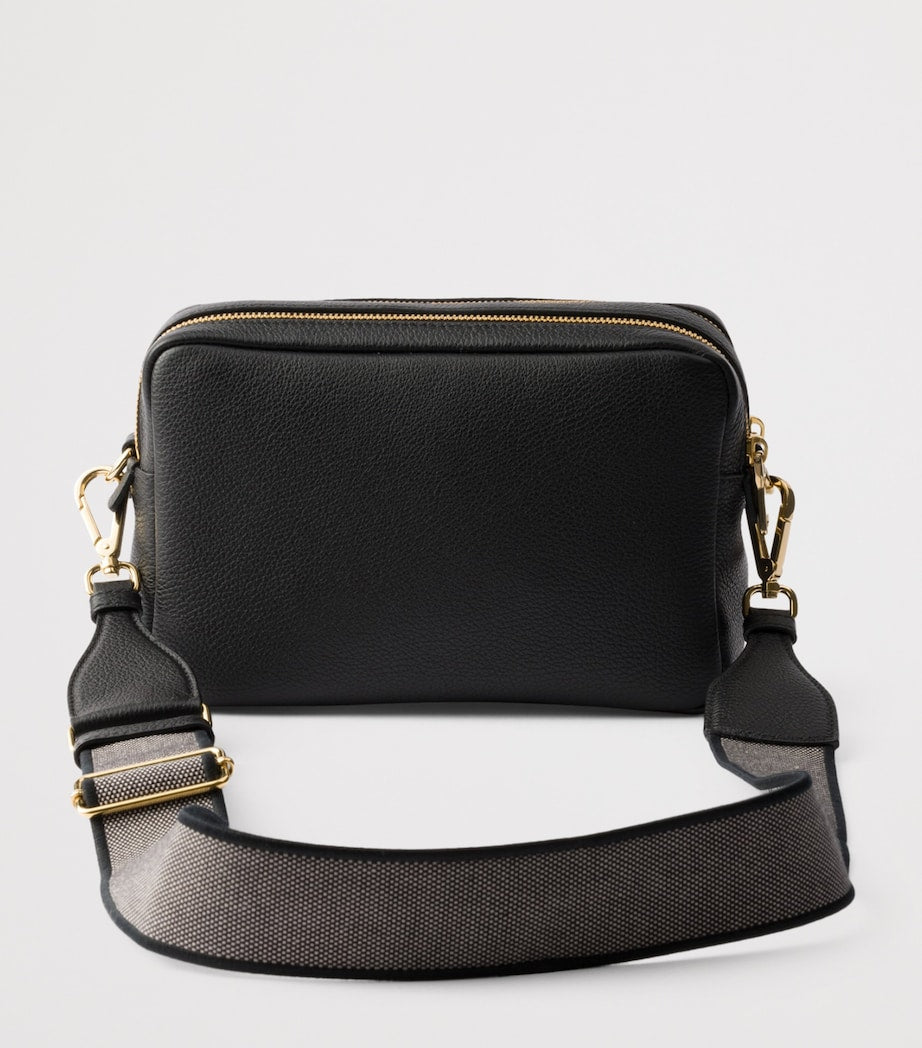 Prada Black Small Leather Cross-Body Bag