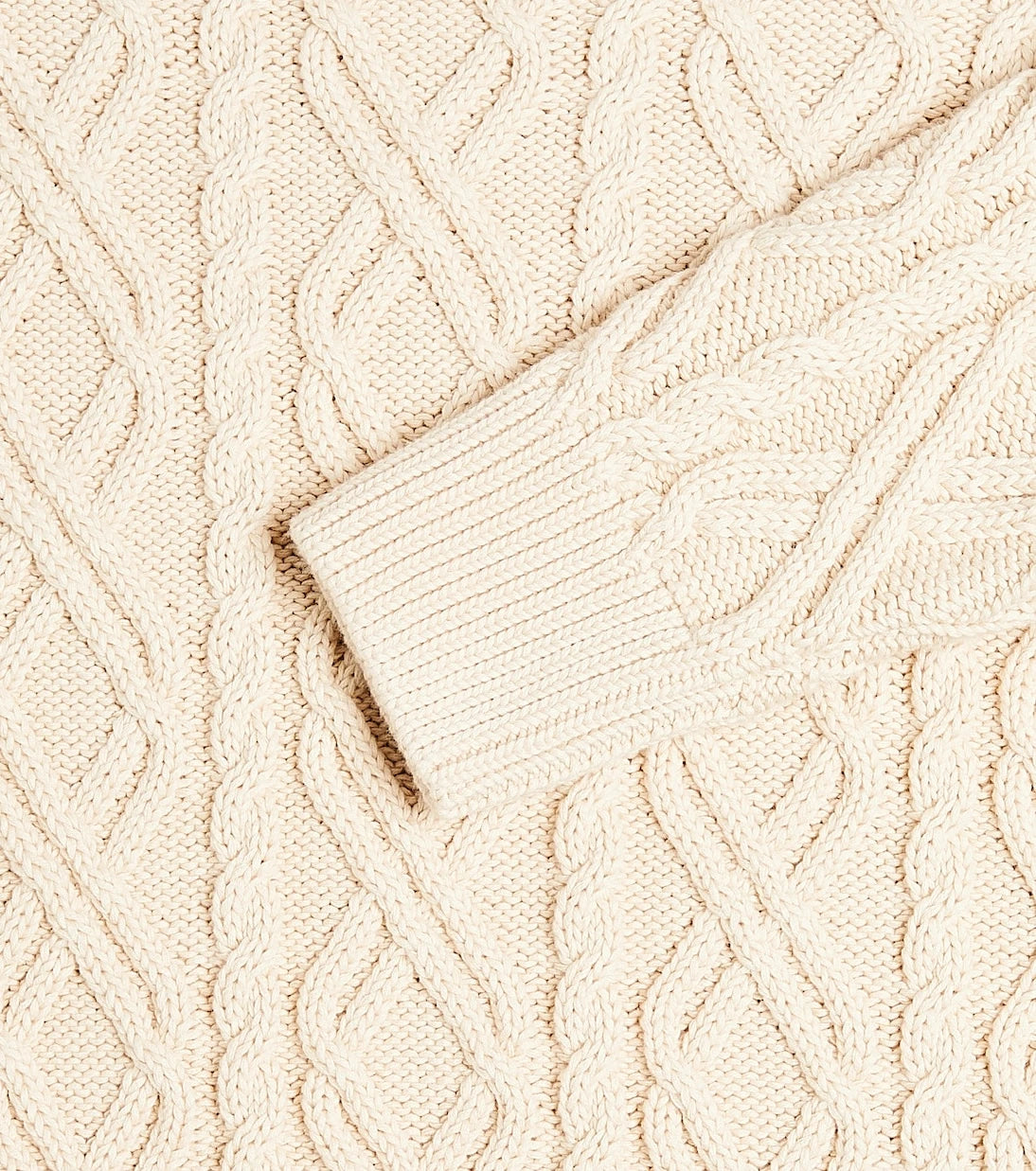 The New Society - Russel cable-knit cotton sweater