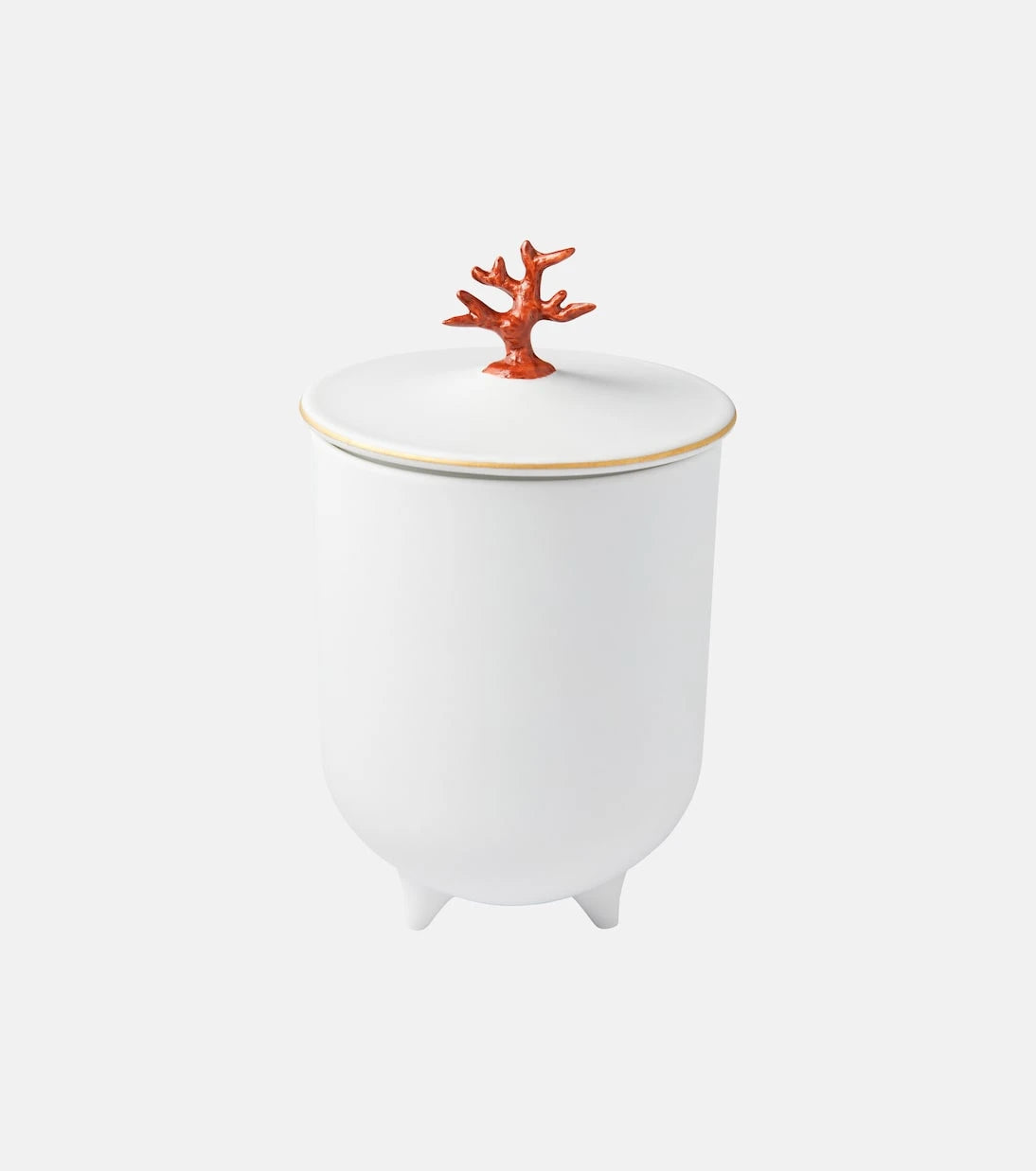 L'Objet - Footed Coral candle
