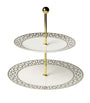 Villeroy & Boch MetroChic Two-Tier Cake Stand