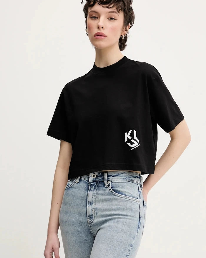 Karl Lagerfeld Jeans pamuk tişört