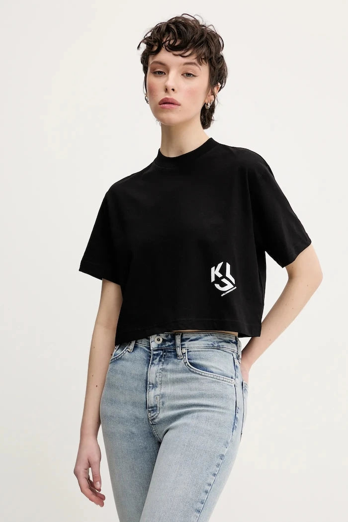 Karl Lagerfeld Jeans тениска от памук