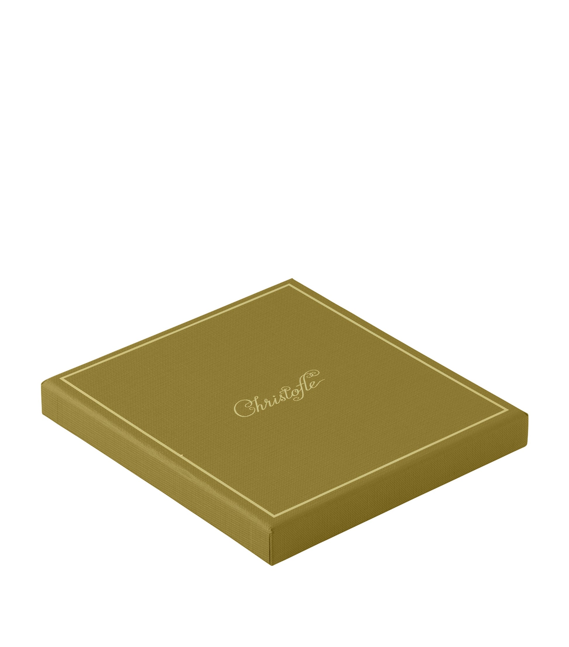 Leather-Trim Club Square Tray (16cm)