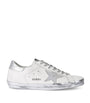 Leather Super-Star Sneakers SILVER COM