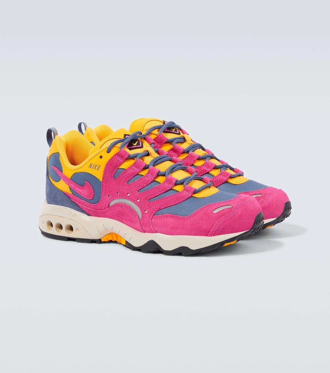 Nike - Air Terra Humara suede-trimmed sneakers