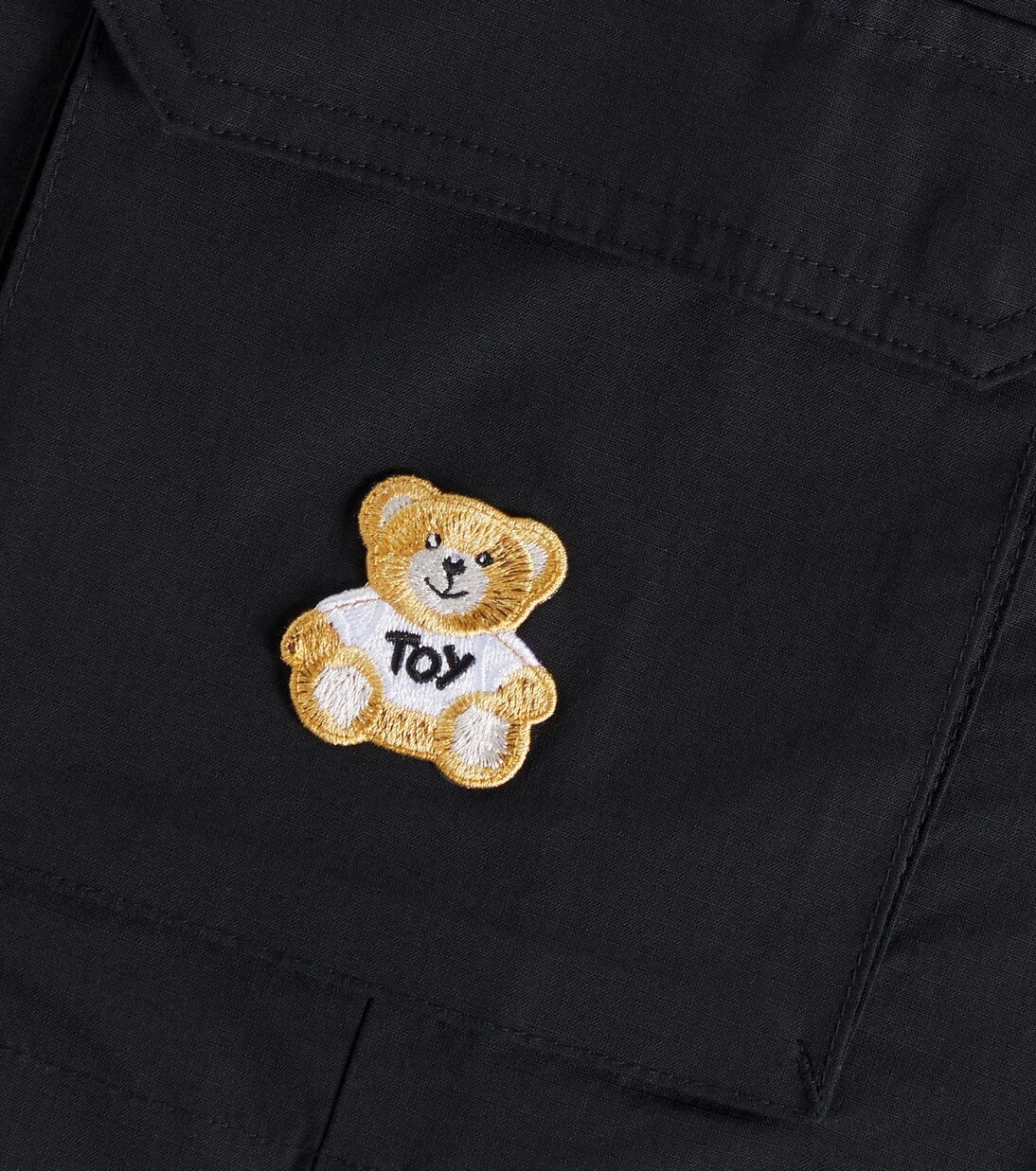 Moschino Kids - Teddy Bear cotton-blend cargo shorts