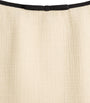 Valentino Beige Wool-Blend Mini Skirt