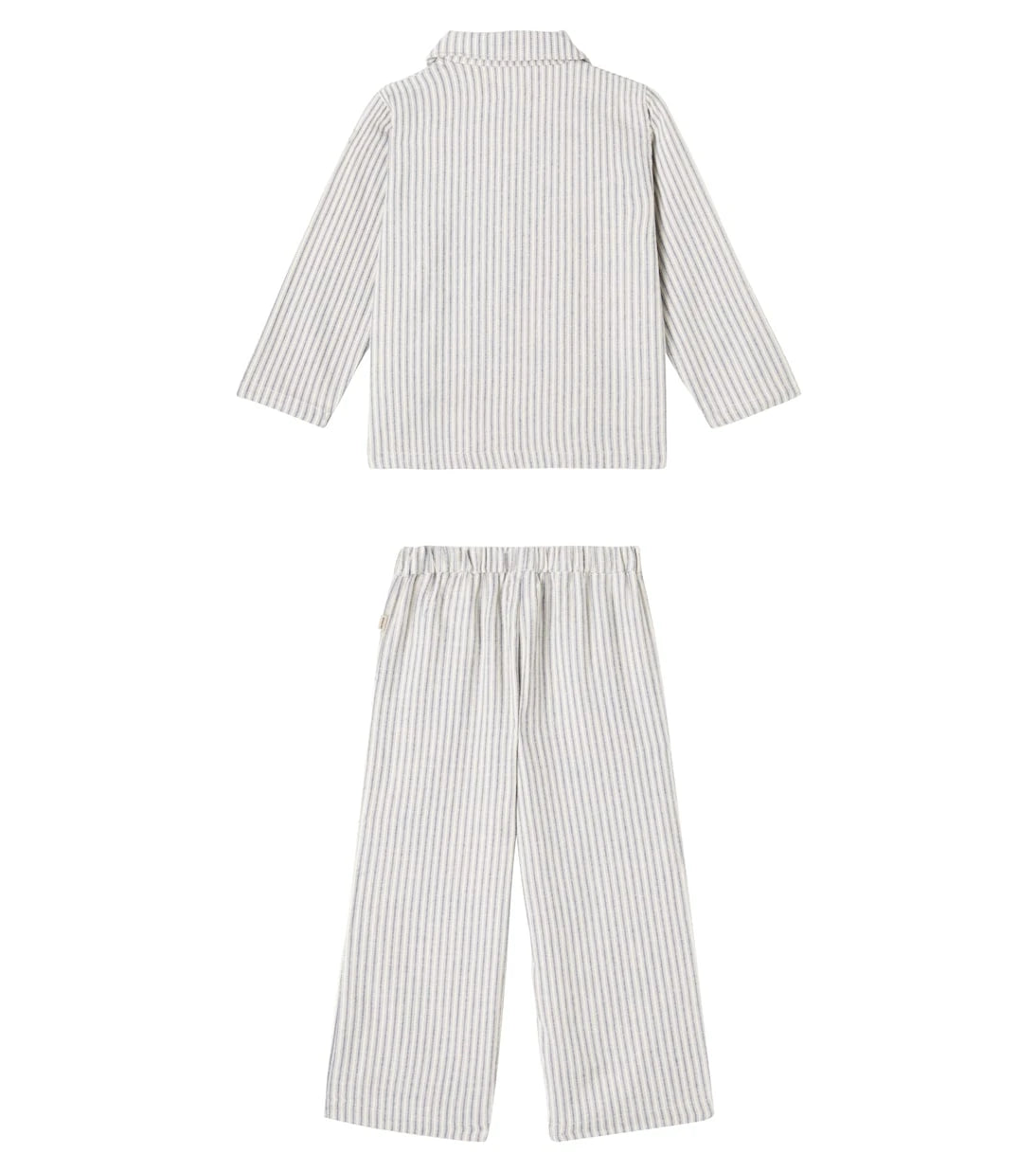 Wheat - Madison striped cotton pajamas